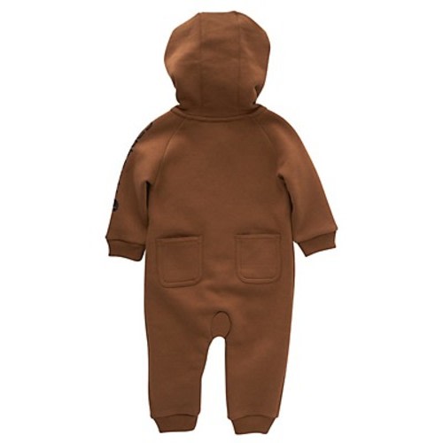 Carhartt Baby Boys' Fleece Zip Front Long-Sleeve Coveralls