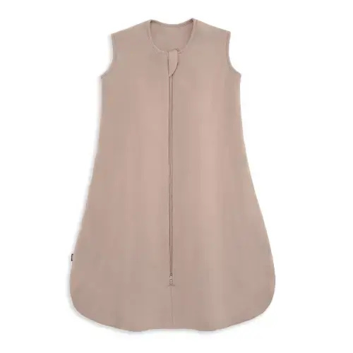 HALO - 1.5 TOG supersoft bamboo wearable blanket, double zipper sleeping bag with weighted feel - oat