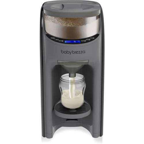 Baby Brezza Formula Pro Advanced Formula Dispenser Machine - Automatically Mix a Warm Formula Bottle Instantly - Easily Make Bottle with Automatic Powder Blending, Charcoal