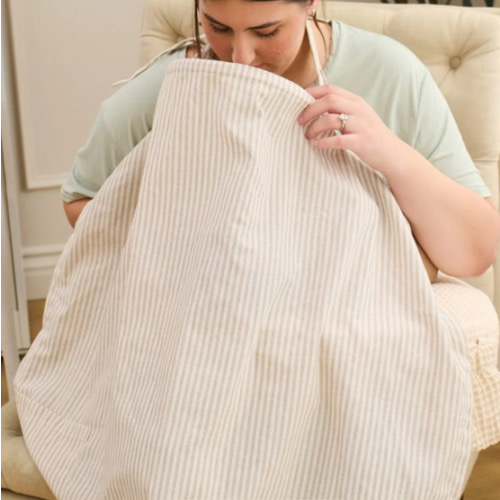 Linen Nursing Cover