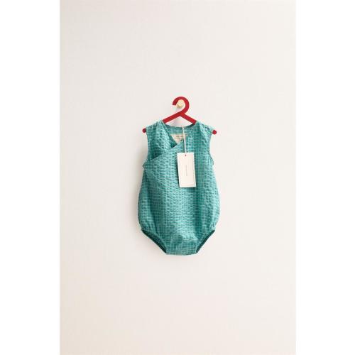 ZARA TIMELESS - PLAID ROMPER - Blue / Green | ZARA United States