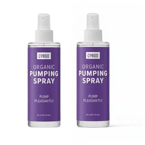 The Original Pumping Spray, Organic Breast Pump Lubricant (Pack of 2) | Breast Pumping Spray, Vegan & Lanolin Free, Made in USA, Helps Sore Nipples & Clogged Milk Ducts, 2 fl oz Each