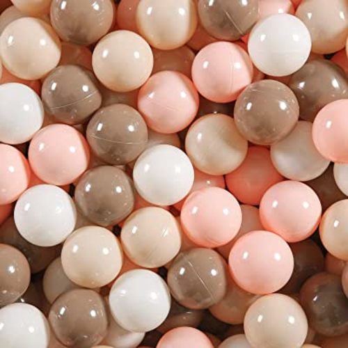 GOGOSO Ball Pit Balls for Toddles, Kids Plastic Balls for BallPit, Pool, Baby Party Accessories, Birthday Decoration 50 100 200 500 1000