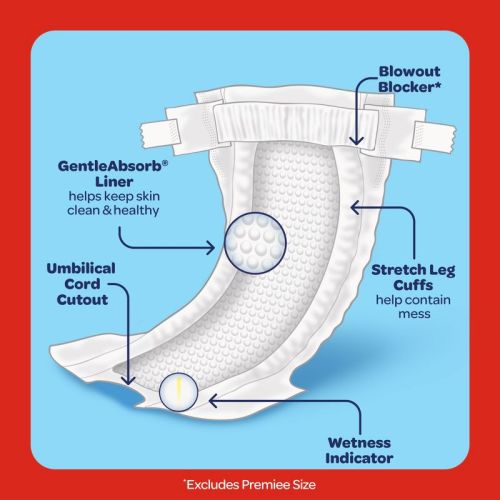 Huggies Little Snugglers Gentle Protection Diapers - Newborn - 31ct