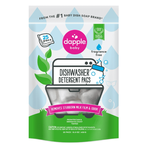 Dishwasher Detergent Pacs – Dapple Baby