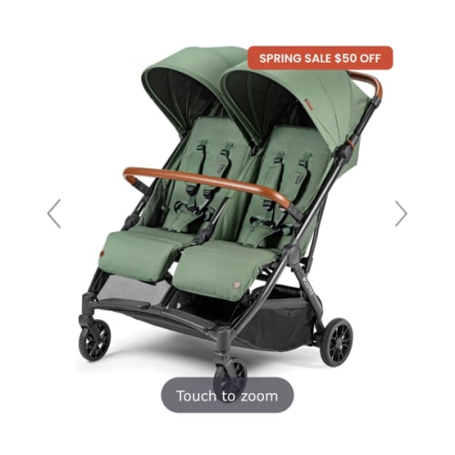 Bēbee Twin: Best Folding Double Stroller | Bombi Gear