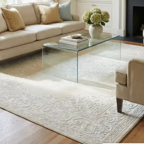 Ivory 9' x 12' Finsbury Rug | Rugs.com