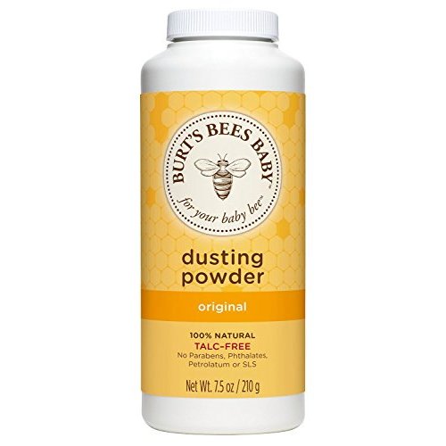 Burt's Bees Baby Dusting Powder, Talc Free, 7.5 Ounce(Pack of 3)