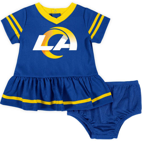 2-Piece Baby Girls Los Angeles Rams Dress & Diaper Cover Set – Gerber Childrenswear