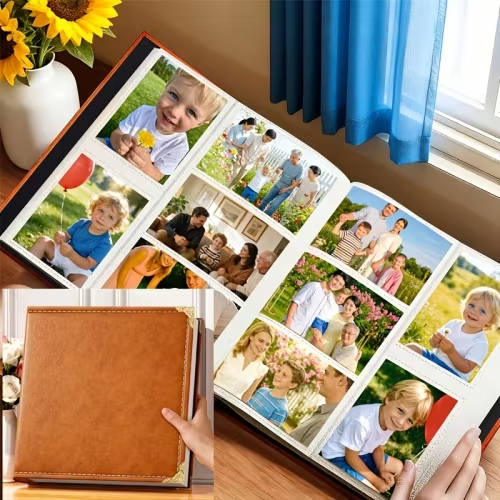photo album 600 pockets 6 inch large capacity family wedding - Temu