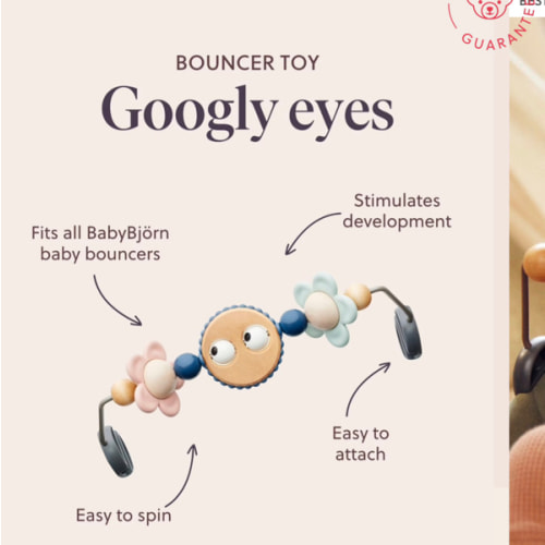 BabyBjörn Toy for Bouncer – Googly eyes