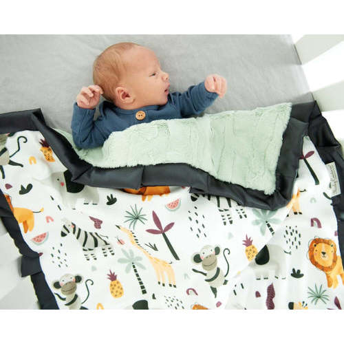 Minky Couture | Zoo Day Blanket (Infant)