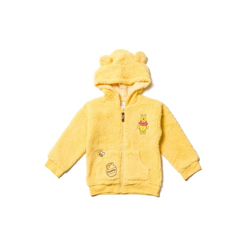 Faux Shearling Hoodie, 0-3M