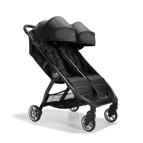 City Tour 2 Double Stroller - Pitch Black