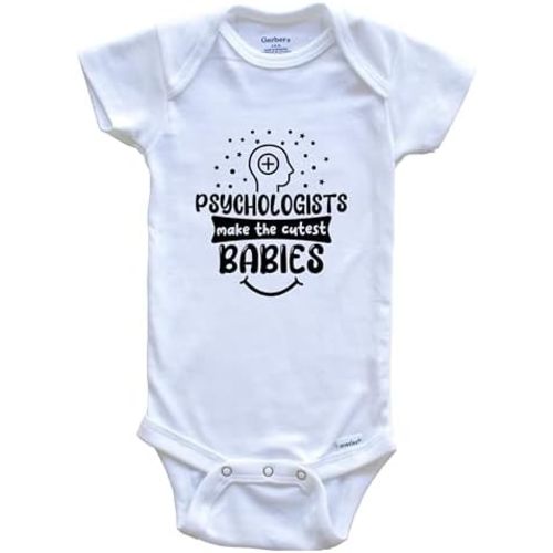 Psychologists Make The Cutest Babies Funny Psychology One Piece Baby Bodysuit