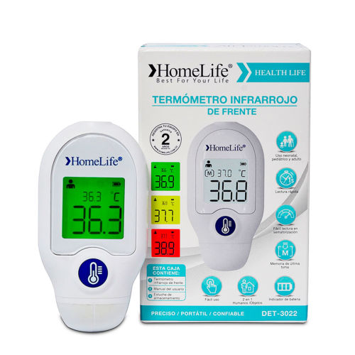 Termómetro Infrarrojo sin Contacto - Home Medical