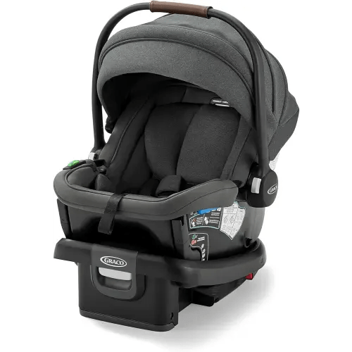 Graco Gomax Infant Car Seat, Ace, Lightweight, Reclining Rear Facing Car Seat Installs with or Without a Base