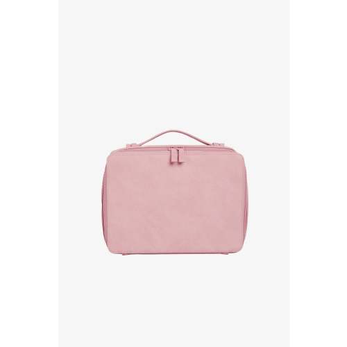 BÉIS 'The Cosmetic Case' In Atlas Pink - Pink Makeup Organizer & Travel Case