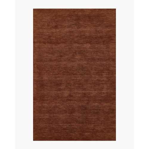 Wells Hand-Loomed Wool Rug in Rust