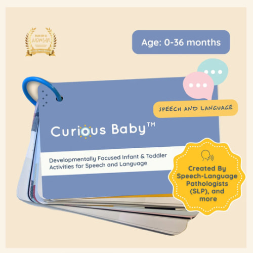 Infant Language Development Activities (0-36 months) - Curious Baby™ Speech & Language Cards – Curious Baby Cards