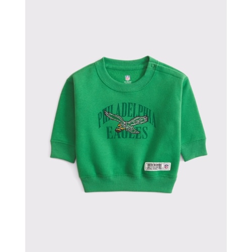 baby philadelphia eagles crew sweatshirt