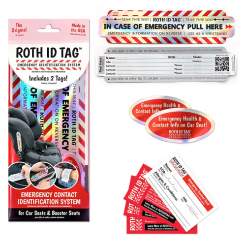 ROTH ID TAG Kit - ROTH ID TAG | Emergency Contact Identification Systems