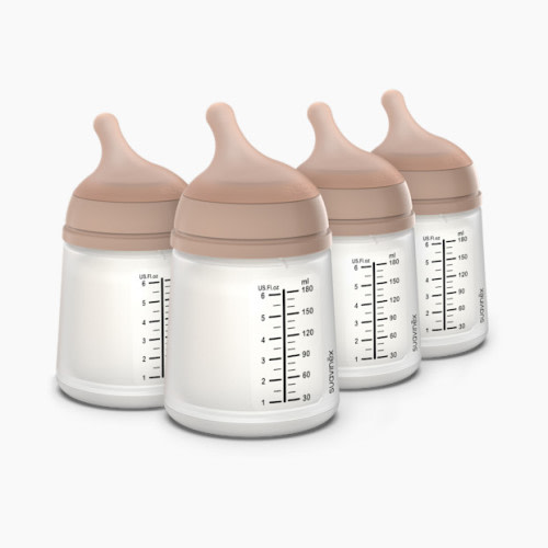 Suavinex Zero Zero Anti-Colic Bottle - Medium, 6 Oz, 4