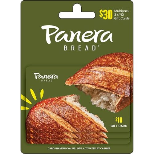Panera Multipack of 3 - $10 Gift Cards
