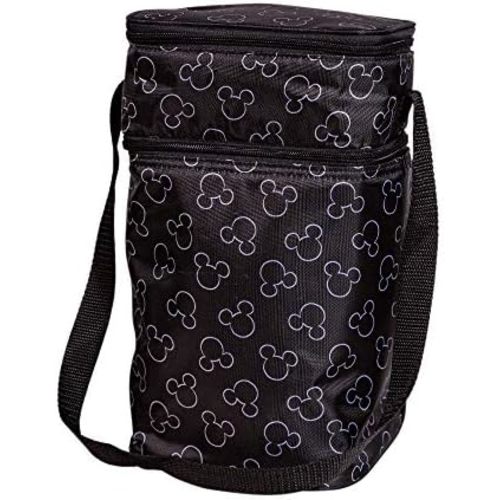 J.L. Childress Disney Baby Bottle Bag Breastmilk Cooler 6 Bottles, Mickey