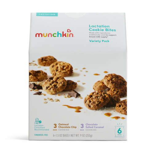 Lactation Cookie Bites Variety Pack | Munchkin