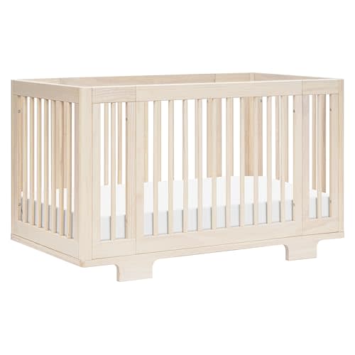 Babyletto Yuzu 8-in-1 Convertible Crib - Conversion Kits Included for Bassinet, Midi Baby Crib Convertible to Toddler Bed, Daybed, Standard & Baby Bed - GREENGUARD Gold Certified - Adjustable Heights