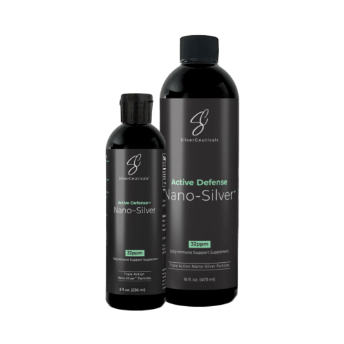 Active Defense Nano Silver+ Immune Support - 32ppm - SilverCeuticals