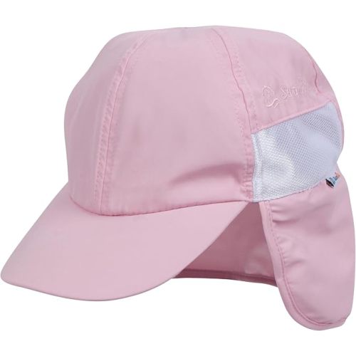 SwimZip Sun Hat with Neck Flap | UPF 50+ Protection for Baby, Toddler, and Kids