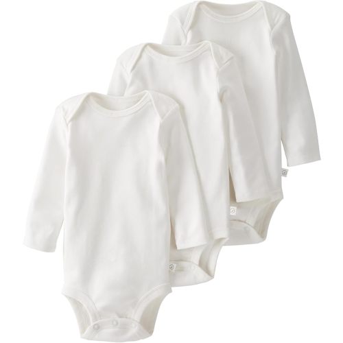 little planet by carter's unisex-baby 3-pack Long Sleeve Bodysuits Made With Organic Cotton
