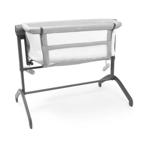 Baby Delight Beside Me Wink Infant Bassinet/Bedside Sleeper, Ages 0-5 Months, JPMA Certified, Pebble Grey