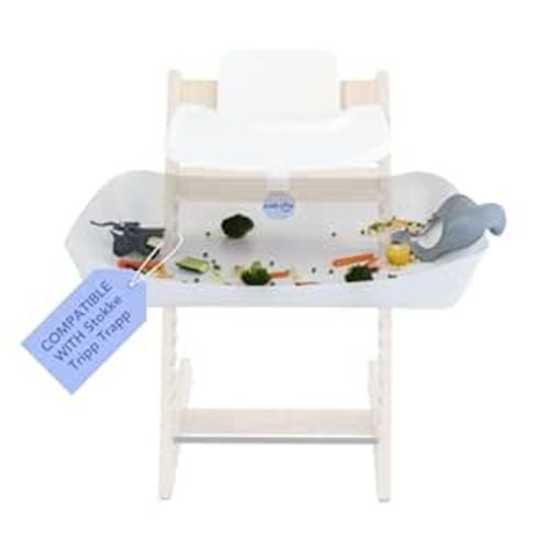 Catchy - The Food and Mess Catcher for the Stokke Tripp Trapp - Catchy Food Catching Accessory for Highchairs - Baby & Toddler Food Mat - High Chair Food Catcher - High Chair Accessories