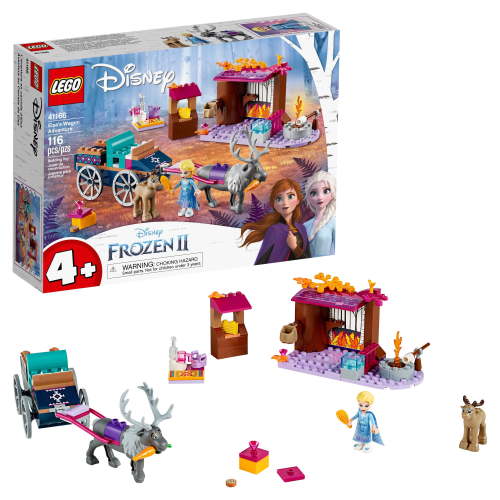 LEGO Disney Frozen II Elsa's Wagon Adventure 41166 Building Kit