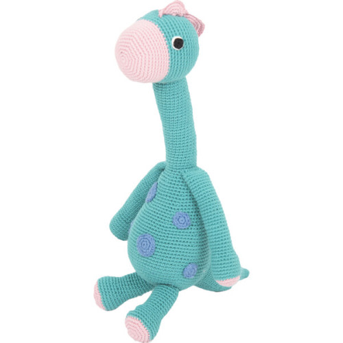 Dinosaur Organic Knit Stuffed Animal - Cuddoll | Maisonette