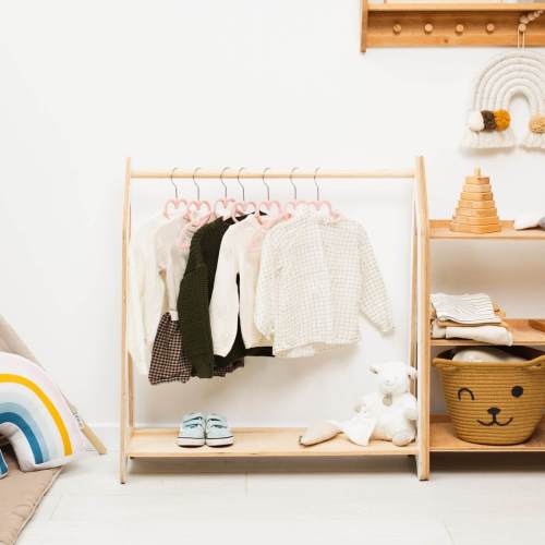 ✾ Kids Clothing Rack ✾ ➣ Enjoy The Wood