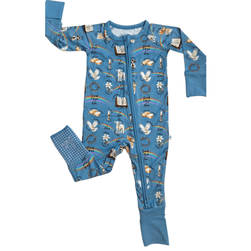 God Says I Am Convertible Zip-Up – Dragonfly Dreams Bamboo