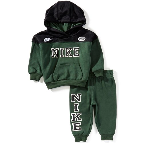 Nike Baby PE Blocked Pullover Hoodie & Pants Set