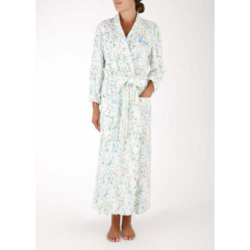 Women’s Long Scallop Lightweight Robe | Over The Moon