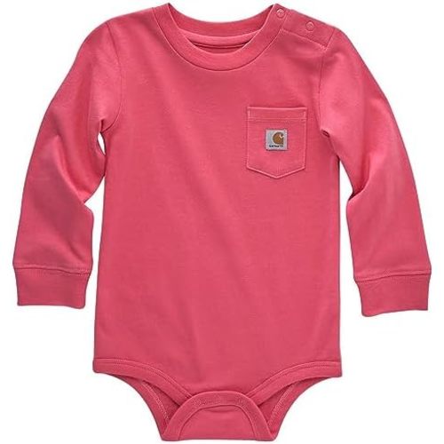 Carhartt Kid's CA5002 Long-Sleeve Pocket Bodysuit