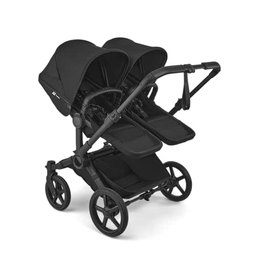 Bugaboo Donkey 6 Twin Side-by-Side All Terrain Stroller - Heritage Black