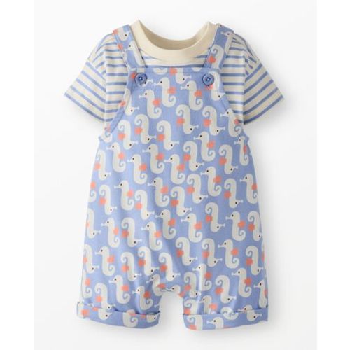 Baby Classic Fit T-Shirt & Shortalls Set