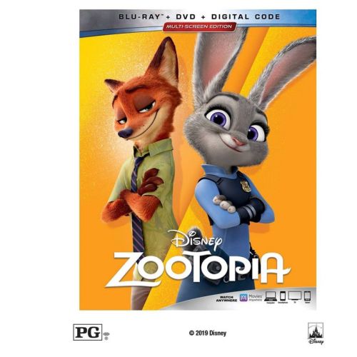 Zootopia (Blu-ray + DVD + Digital)