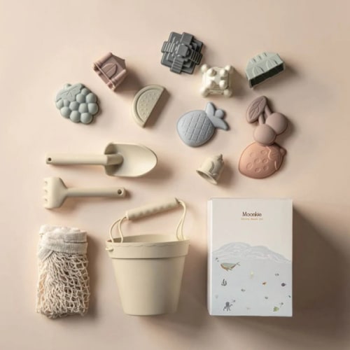 Silicone Beach Toy Set (Beige)