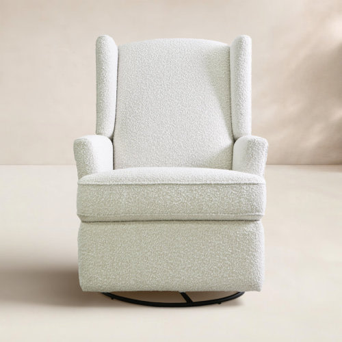 Second Story Home Heming Wingback Recliner Nursery Glider & Reviews | AllModern