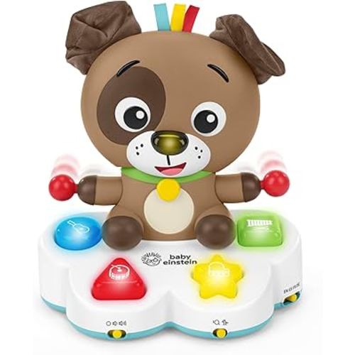 Baby Einstein Drum & Learn Dean Musical Learning Toy, Multisensory, Ages 6 Months and Up