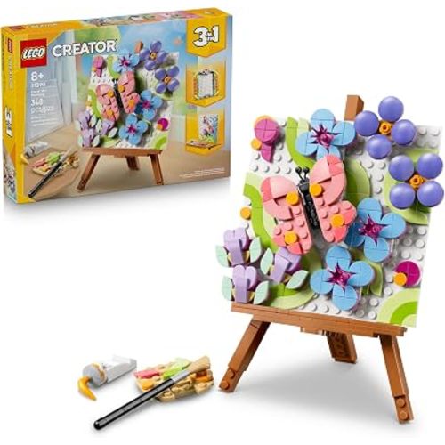 LEGO Creator 3 in 1 Floral Art Decor Painting 31390